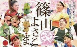 篠山よさこいまつりの写真