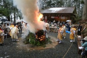 不動尊例祭（栗柄）の写真
